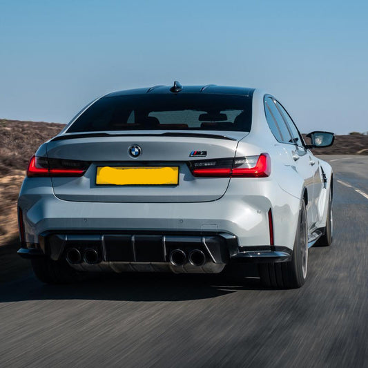 Carbon Fiber OEM Rear Canard Splitter For BMW G80 M3 & G82/G83 M4 | Palenon Performance - Graveyard Performance