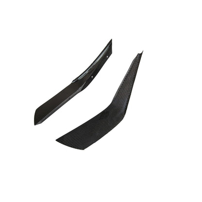 APR Performance Ford Mustang S650 Carbon Fiber Dark Horse Front Bumper Canards 2024 - Current (does not fit GT Bumper)