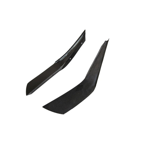 APR Performance Ford Mustang S650 Carbon Fiber Dark Horse Front Bumper Canards 2024 - Current (does not fit GT Bumper)