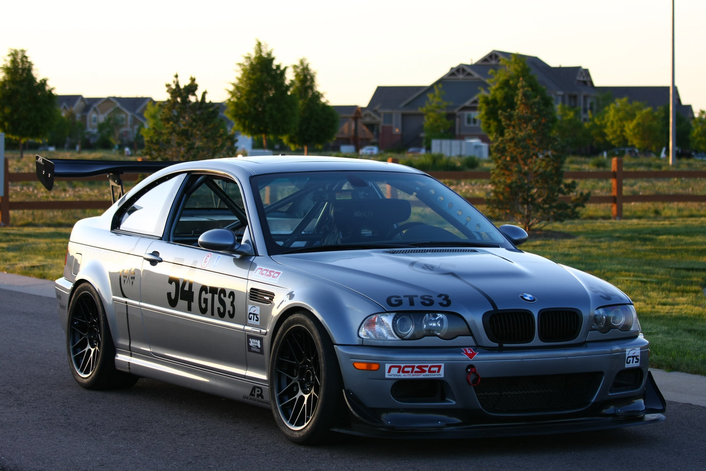 APR Performance BMW E46 3-Series / M3 GTC300 Carbon Fiber Adjustable Wing