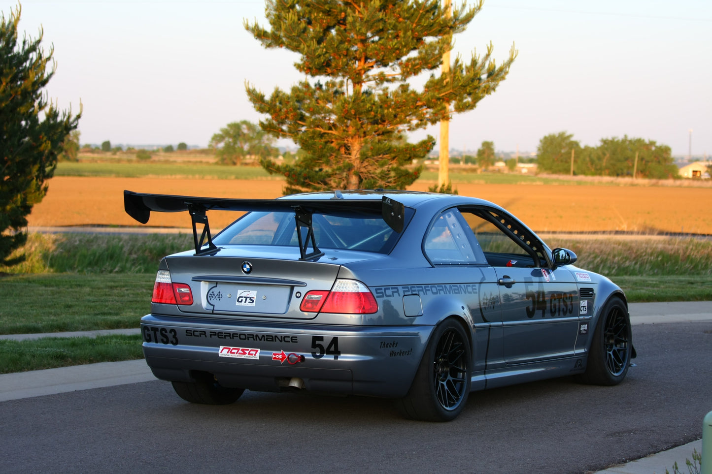 APR Performance BMW E46 3-Series / M3 GTC300 Carbon Fiber Adjustable Wing