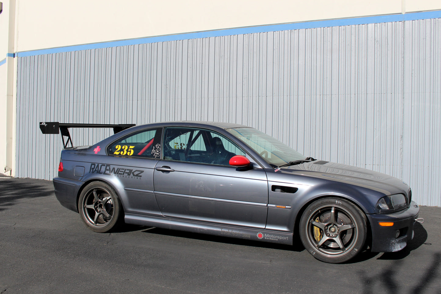 APR Performance BMW E46 Coupe GT250 Carbon Fiber Adjustable Wing