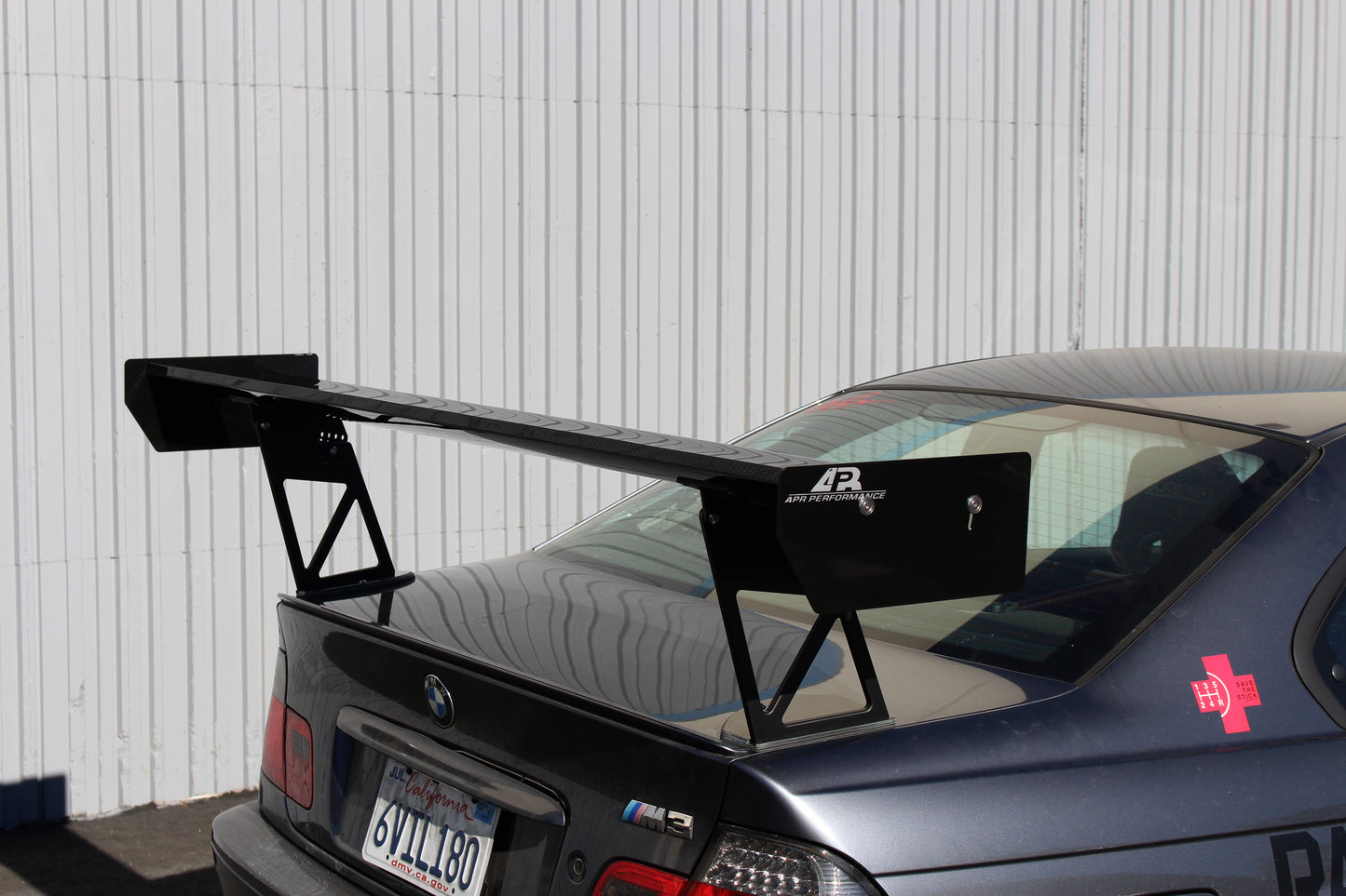 APR Performance BMW E46 Coupe GT250 Carbon Fiber Adjustable Wing