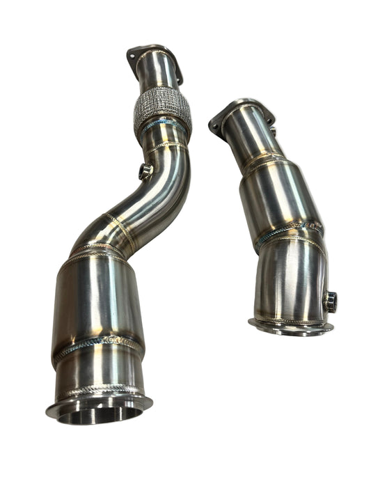 IRL High Flow Resonated Downpipes