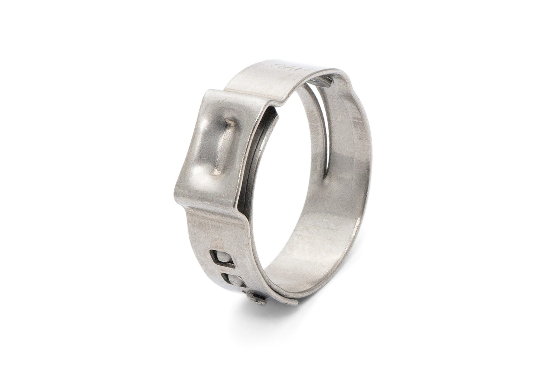 HPS 304 Stainless Steel Ear Hose Clamps Effective Range 25.4mm - 28.6mm 10pcs pack