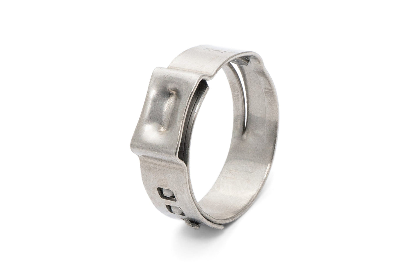 HPS 304 Stainless Steel Ear Hose Clamps Effective Range 20.3mm - 23.5mm 100pcs pack