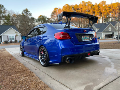 JDMuscle [15-21 WRX/STI] Carbon Fiber License Plate Backing | Carbon Fiber  Forged Carbon Fiber - Graveyard Performance