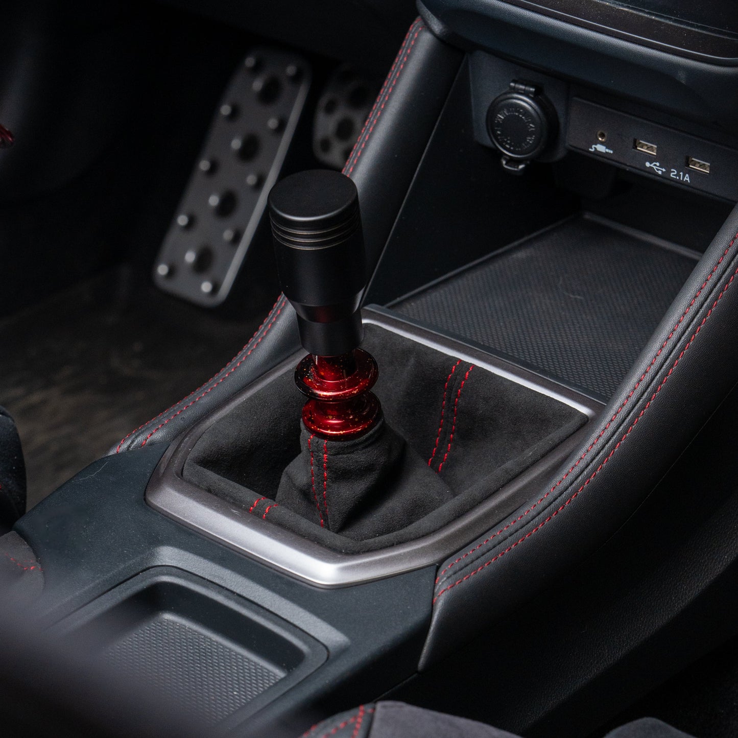 Billetworkz Premium Alcantara Shift Boot – Subaru WRX 2022+ (Manual) - Graveyard Performance