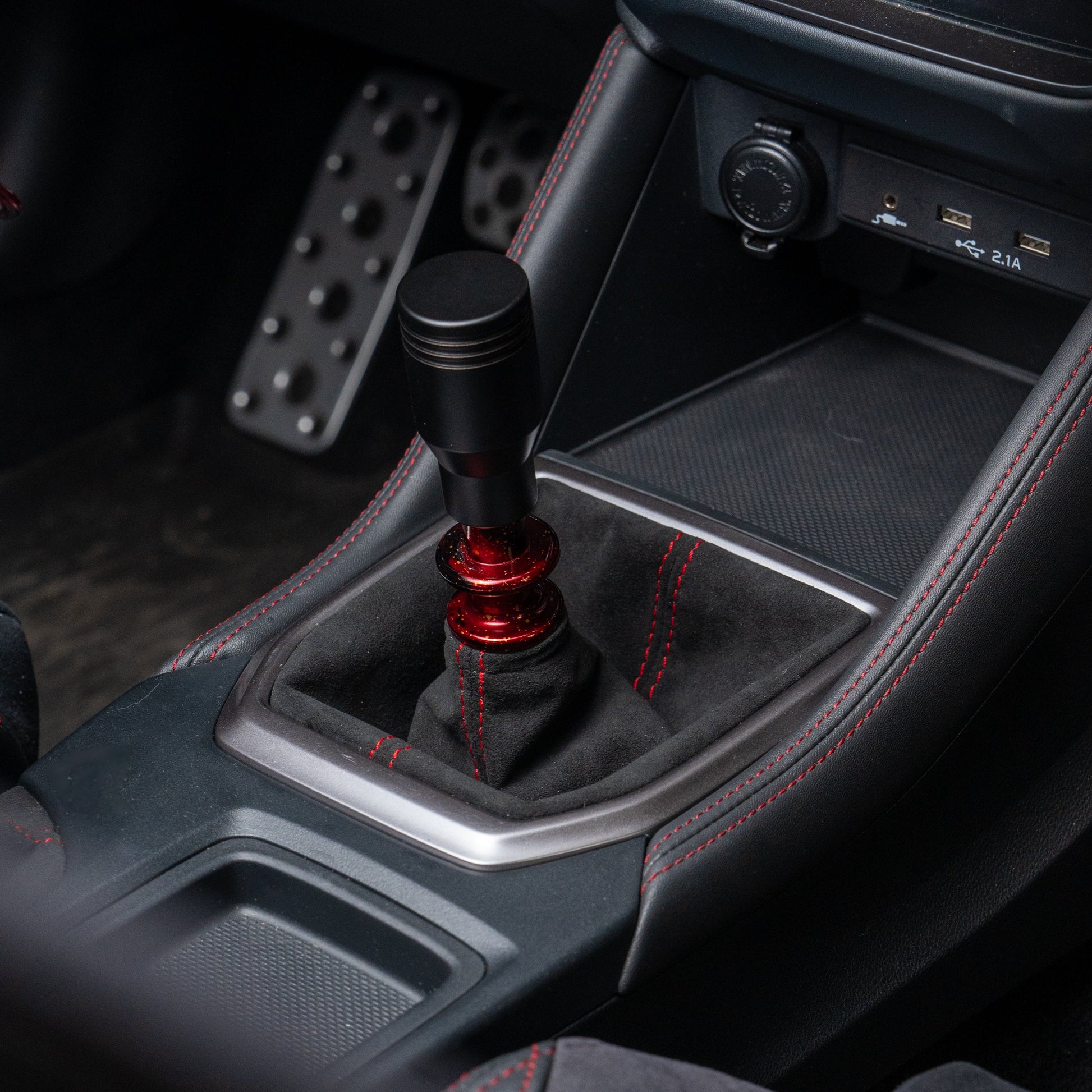 Billetworkz Premium Alcantara Shift Boot – Subaru WRX 2015–2021 (Manual) - Graveyard Performance