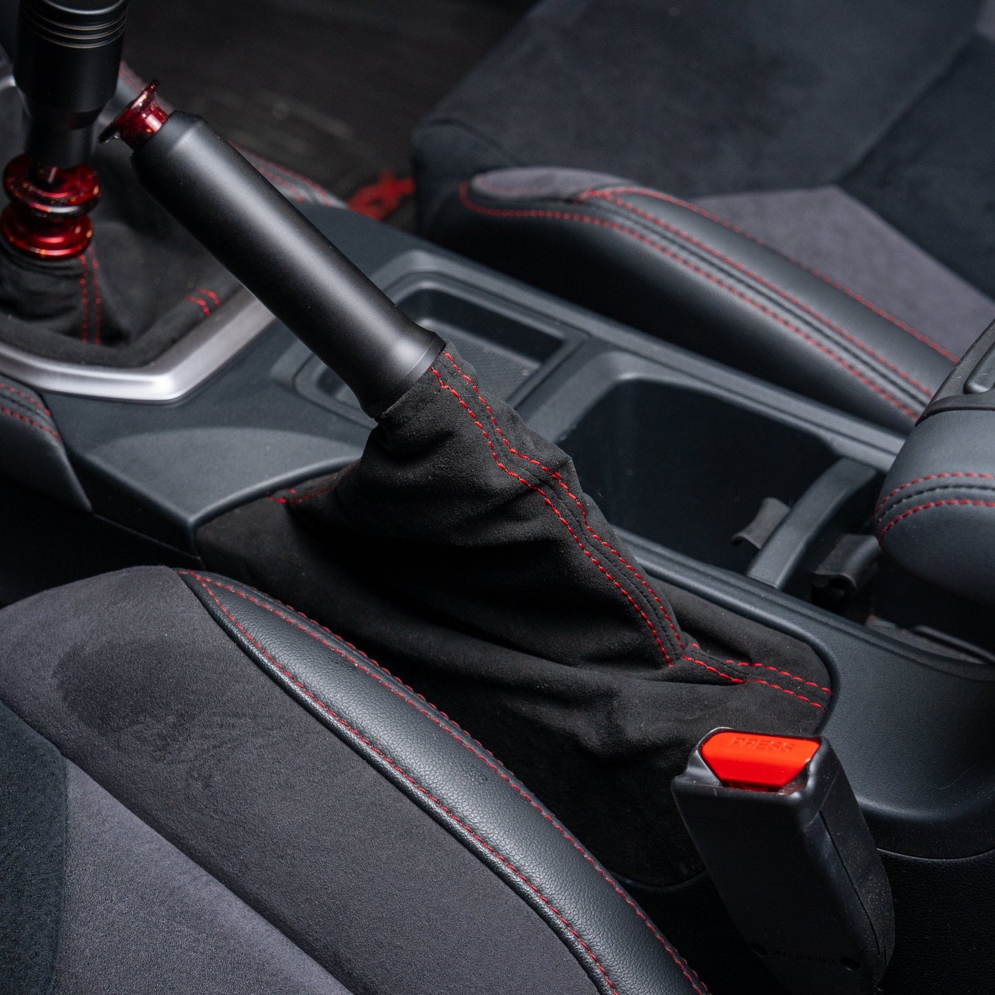 Billetworkz Premium Alcantara E-Brake Boot – Subaru WRX 2022+ (Manual) - Graveyard Performance