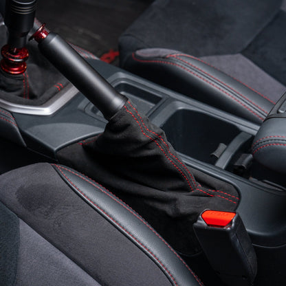 Billetworkz Premium Alcantara E-Brake Boot – Subaru WRX 2022+ (Manual) - Graveyard Performance