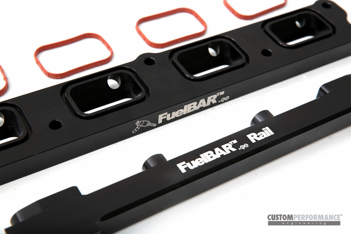 CP-E FuelBAR™ EcoBoost Aux Fuel Rail - Port Fuel Rail Focus ST, Focus RS, Mustang EcoBoost, Ford Fusion - Graveyard Performance