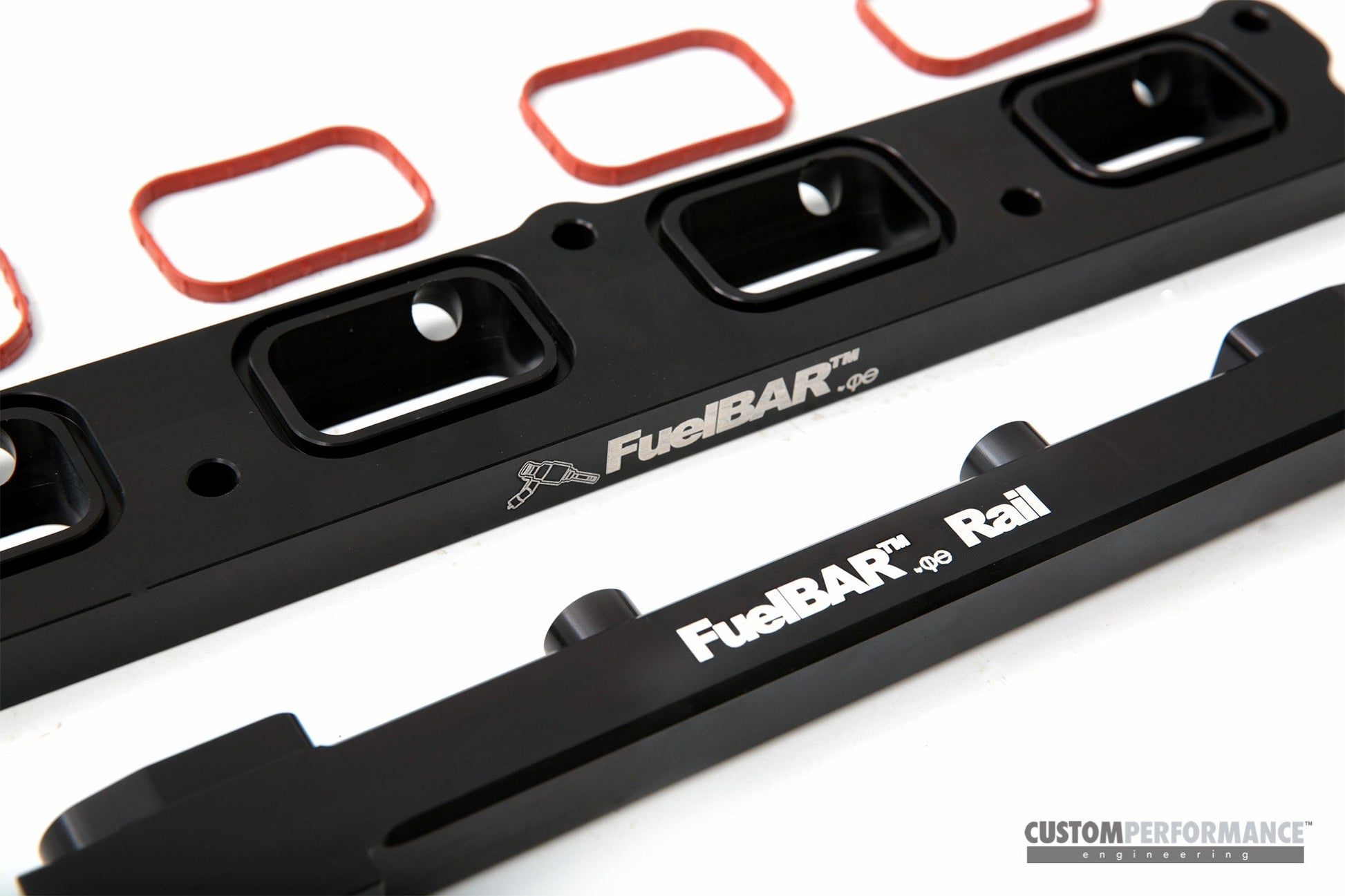 CP-E FuelBAR™ EcoBoost Aux Fuel Rail - Port Fuel Rail Focus ST, Focus RS, Mustang EcoBoost, Ford Fusion - Graveyard Performance