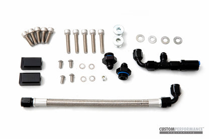CP-E FuelBAR™ EcoBoost Aux Fuel Rail - Port Fuel Rail Focus ST, Focus RS, Mustang EcoBoost, Ford Fusion - Graveyard Performance