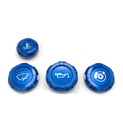 Billetworkz Engine Bay Caps - Subaru WRX 2015-2021 & 2022+ - Graveyard Performance