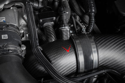 Eventuri BMW G90 / G99 M5 (S68) Carbon Turbo Inlet Set