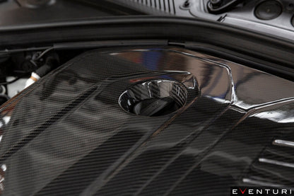 Eventuri BMW B58 Black Carbon Engine Cover