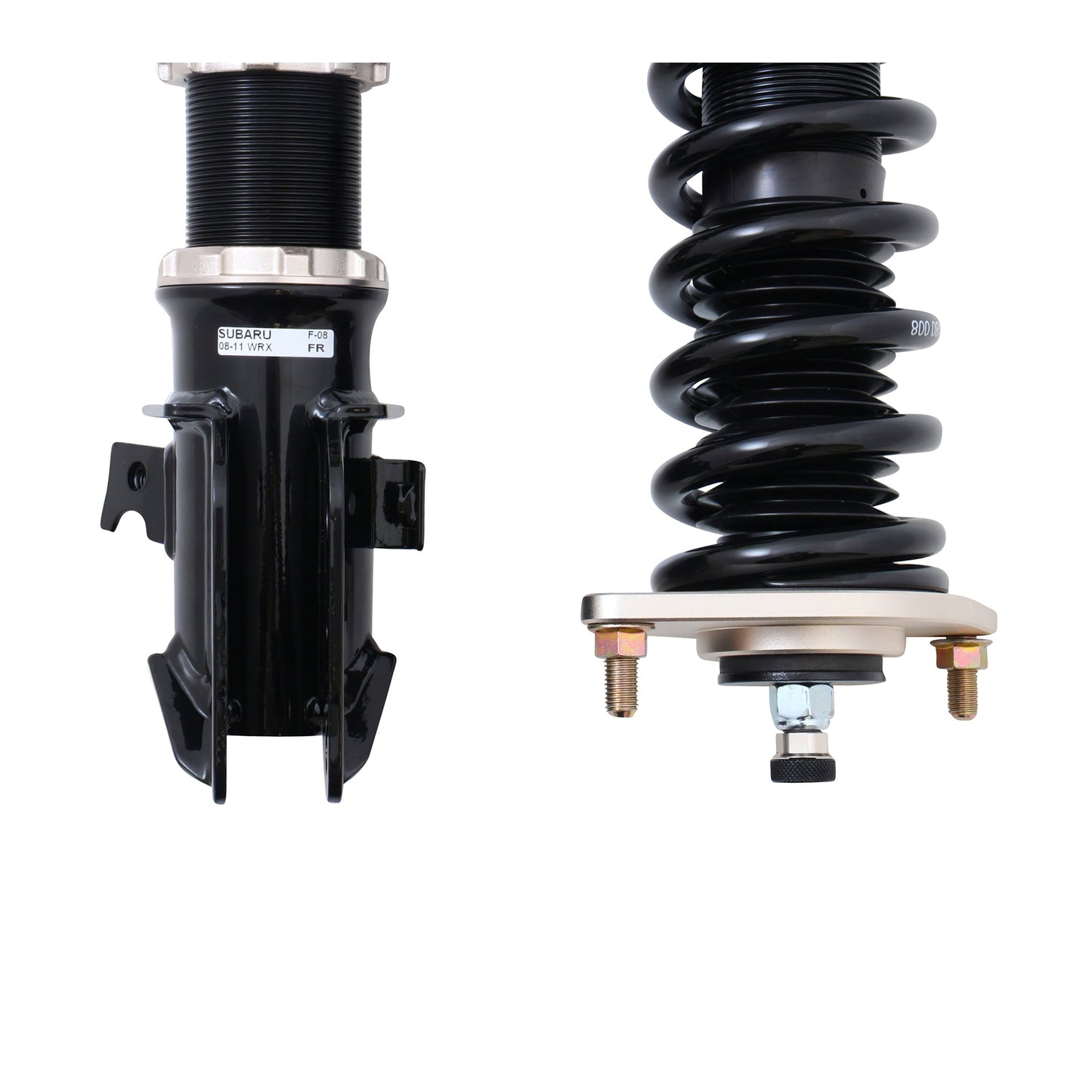 BC Racing Coilovers 08-14 Subaru Impreza WRX Hatchback / 08-11 Subaru Impreza Base Hatchback (GH8)