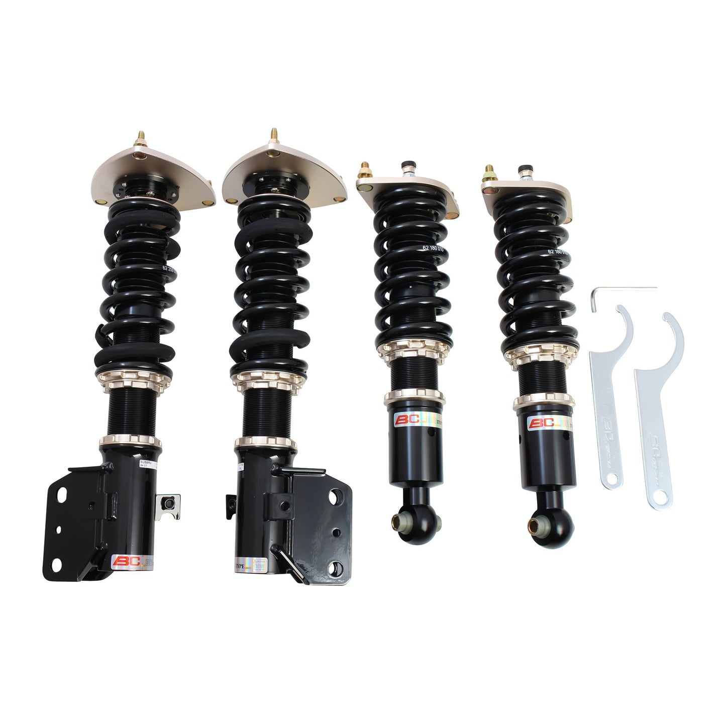 BC Racing Coilovers 08-14 Subaru Impreza STI (GRB) (Extreme Low)