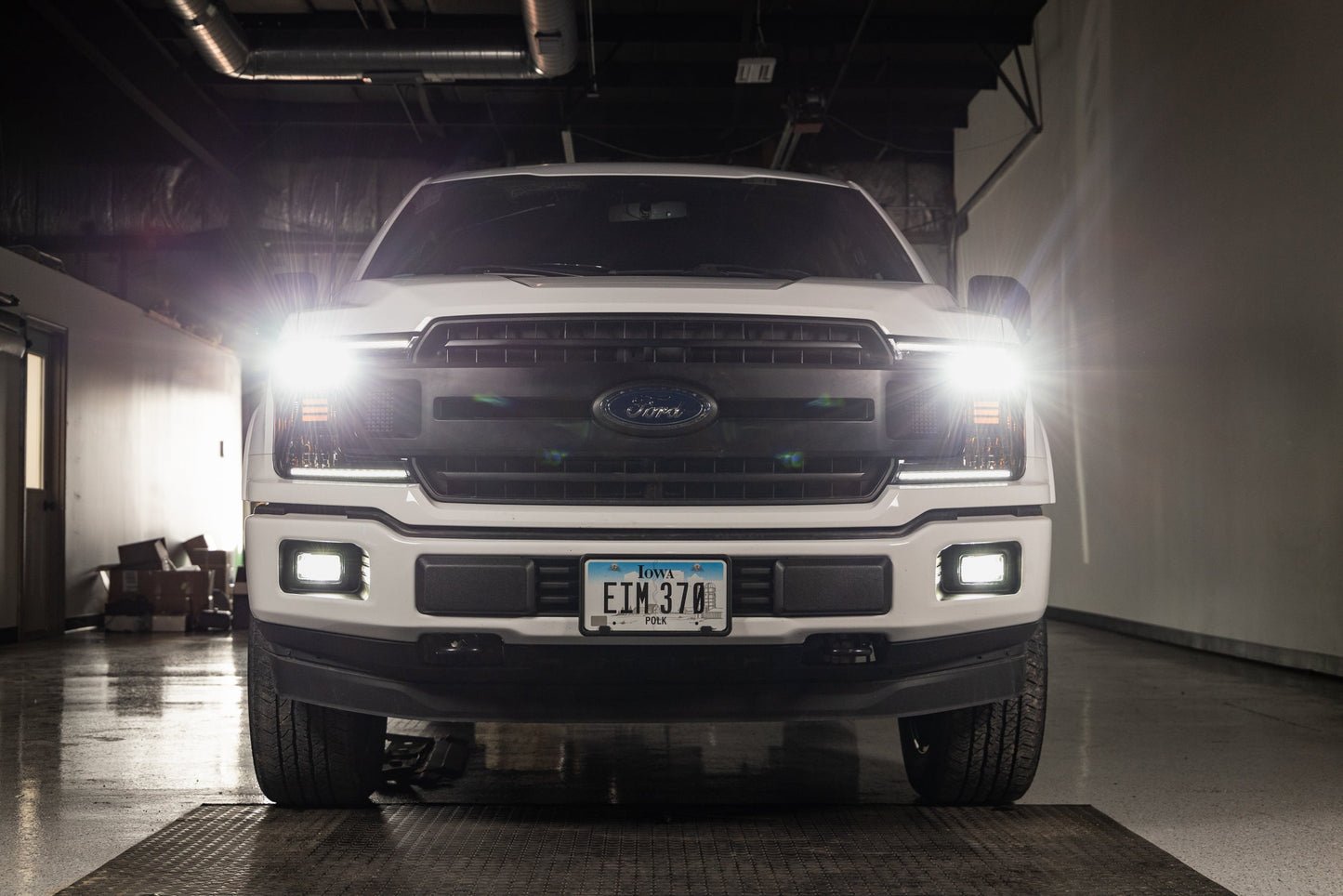 OLM Select Line LED Fog Lights (Chrome) - 15-20 Ford F150 17-22 F250/F350 - Graveyard Performance