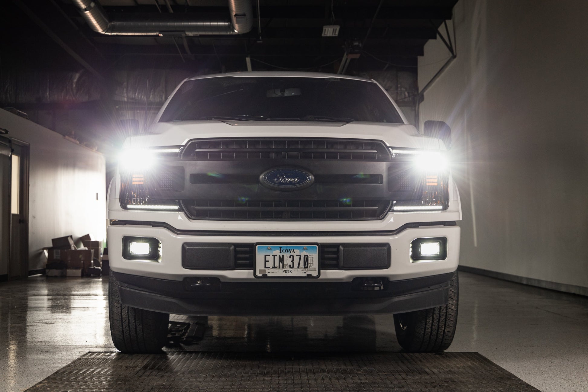 OLM Select Line LED Fog Lights (Chrome) - 15-20 Ford F150 17-22 F250/F350 - Graveyard Performance
