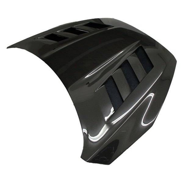 VIS Racing Carbon Fiber Hood AMS Style for Ford Focus 2DR & 4DR 2015-2018