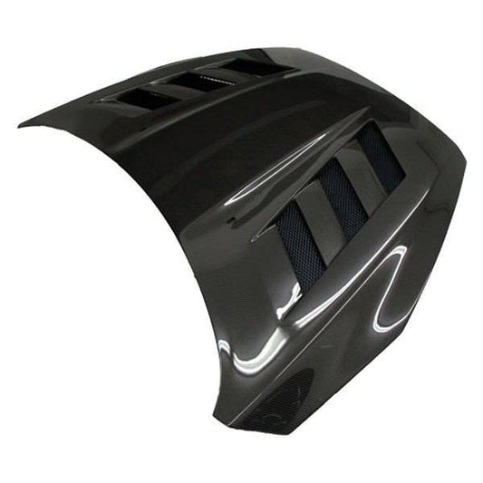 VIS Racing Carbon Fiber Hood AMS Style for Ford Focus 2DR & 4DR 2015-2018