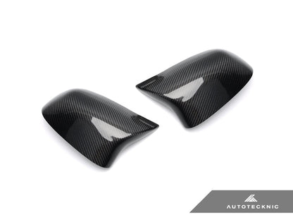 AutoTecknic M-Inspired Carbon Fiber Mirror Covers - F25 X3 LCI | F26 X4 | F15 X5 | F16 X6 - Graveyard Performance