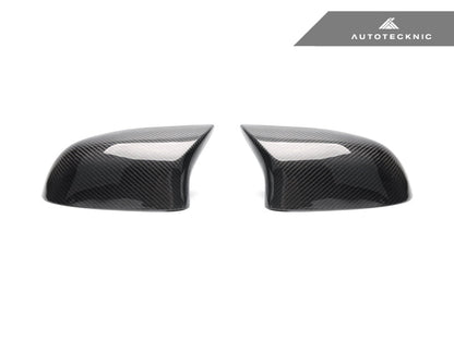AutoTecknic M-Inspired Carbon Fiber Mirror Covers - F25 X3 LCI | F26 X4 | F15 X5 | F16 X6 - Graveyard Performance