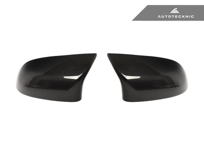 AutoTecknic Replacement Version II Dry Carbon Mirror Covers - F85 X5M | F86 X6M - Graveyard Performance