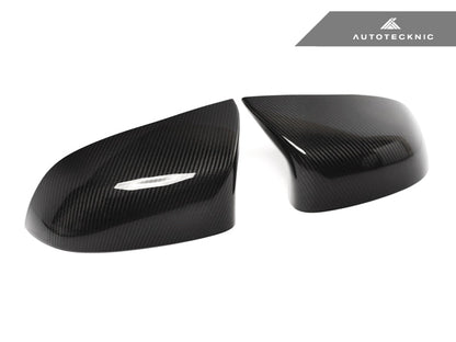 AutoTecknic Replacement Version II Dry Carbon Mirror Covers - F85 X5M | F86 X6M - Graveyard Performance