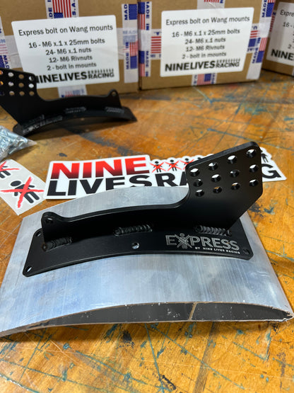 bolt on Wang mounts.