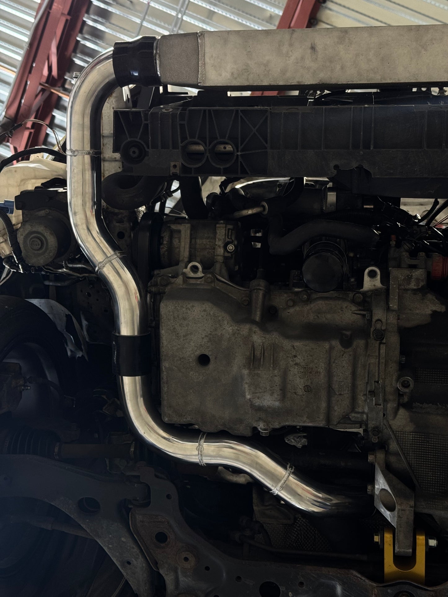 Gravedigger 07-13 Mazdaspeed 3 Under Route Intercooler Piping Kit