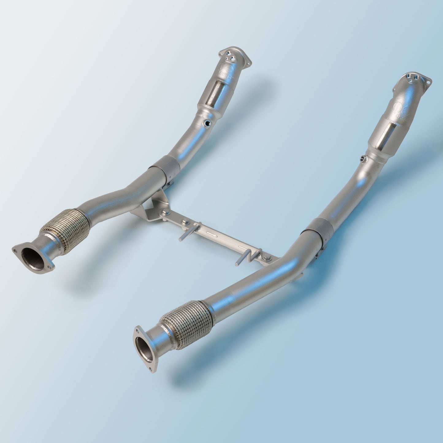 QKspl™ Ford Bronco Raptor ('22+) Cast Bellmouth Downpipes