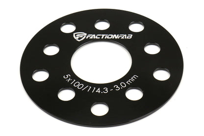 FactionFab Subaru 5x100/114.3 3mm 6061-T6 Forged Spacer Set
