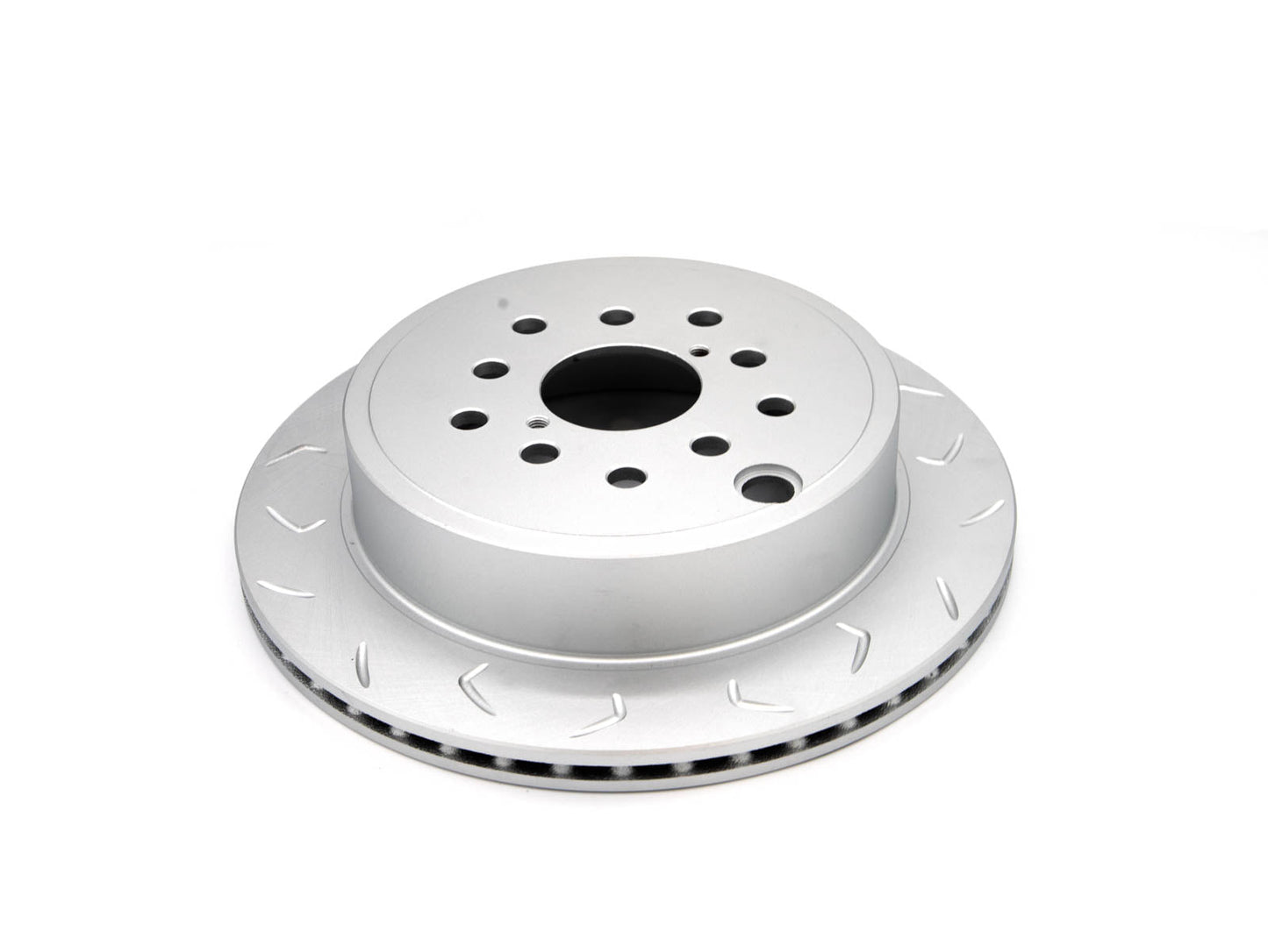 FactionFab Slotted Rear Rotor V2 Dual Drilled 5x100/114 Subaru WRX 2022+ 6mt / FR-S / BRZ / 86 2013+