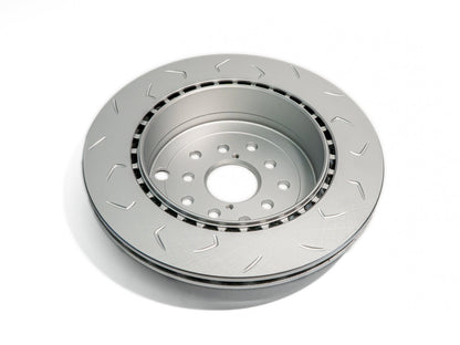 FactionFab Slotted Rear Rotor V2 Dual Drilled 5x100/114 Subaru STI 2008-2017