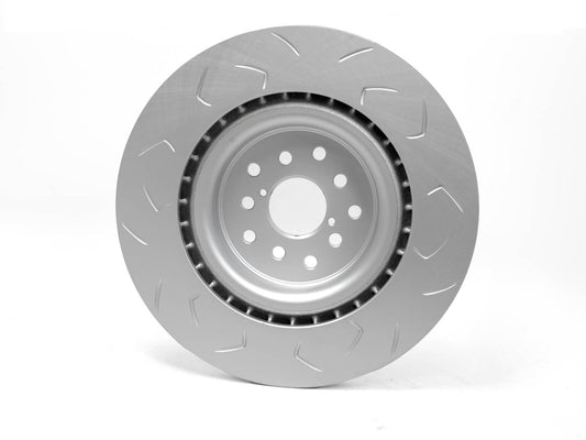 FactionFab Slotted Front Rotor V2 Dual Drilled 5x100/114 Subaru STI 2018-2021