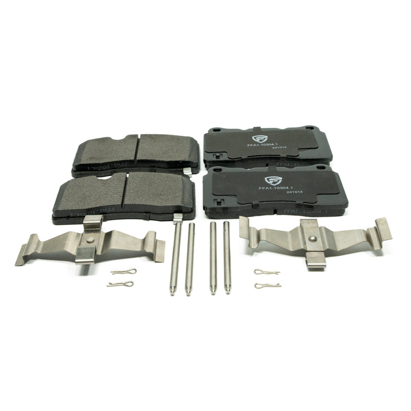 FactionFab V2 Brake Pads - 2004-17 Subaru STI - Front - Graveyard Performance