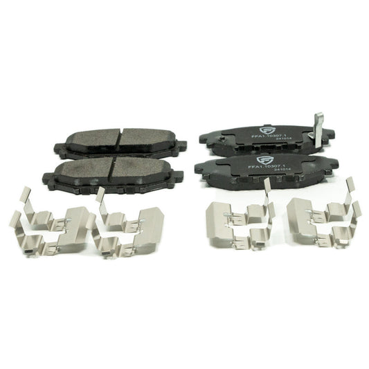 FactionFab V2 Brake Pads - 2008-21 Subaru WRX - Rear - Graveyard Performance