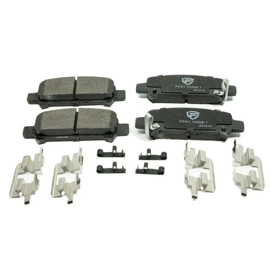 FactionFab V2 Brake Pads - 1998-2001 Subaru Impreza RS - Rear - Graveyard Performance