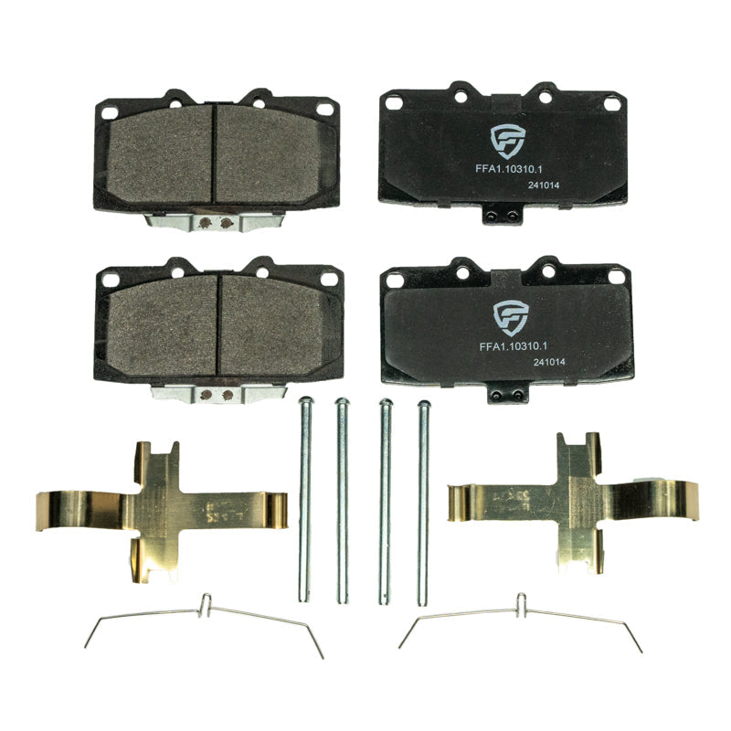 FactionFab V2 Brake Pads - 2006-07 Subaru WRX - Front - Graveyard Performance