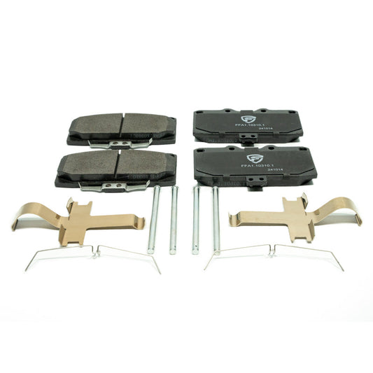 FactionFab V2 Brake Pads - 2006-07 Subaru WRX - Front - Graveyard Performance
