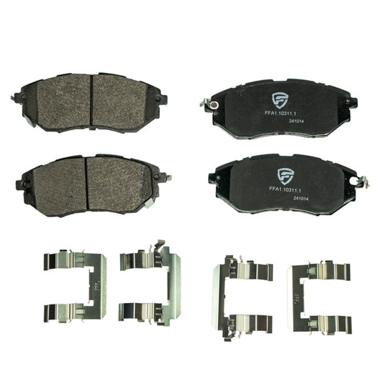 FactionFab V2 Brake Pads - 2015-2021 WRX - Front - Graveyard Performance