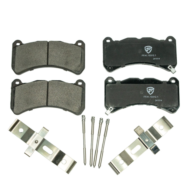 FactionFab V2 Brake Pads - 2018-2021 STI - Front - Graveyard Performance