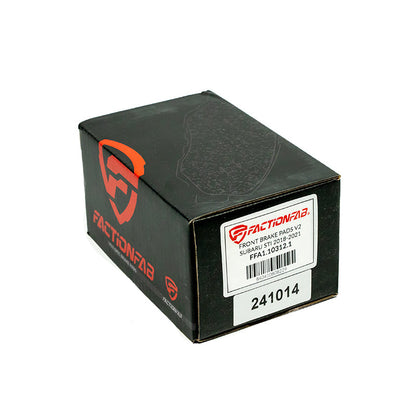 FactionFab V2 Brake Pads - 2018-2021 STI - Front - Graveyard Performance