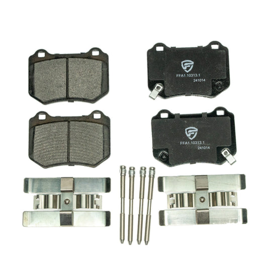 FactionFab V2 Brake Pads - 2018-21 Subaru STI - Rear - Graveyard Performance