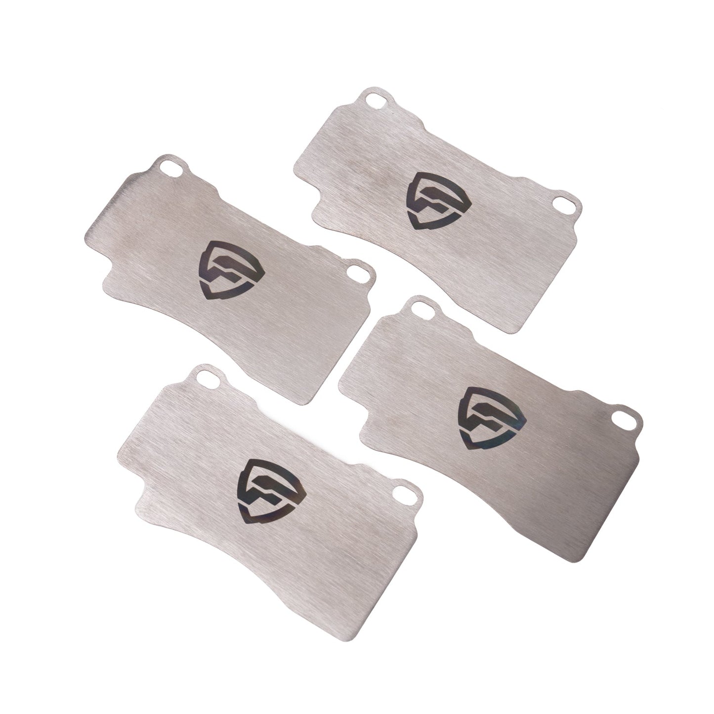 FactionFab Titanium Front Brake Shim Set 4 Piston Brembo / 2004-2017 STI - Graveyard Performance