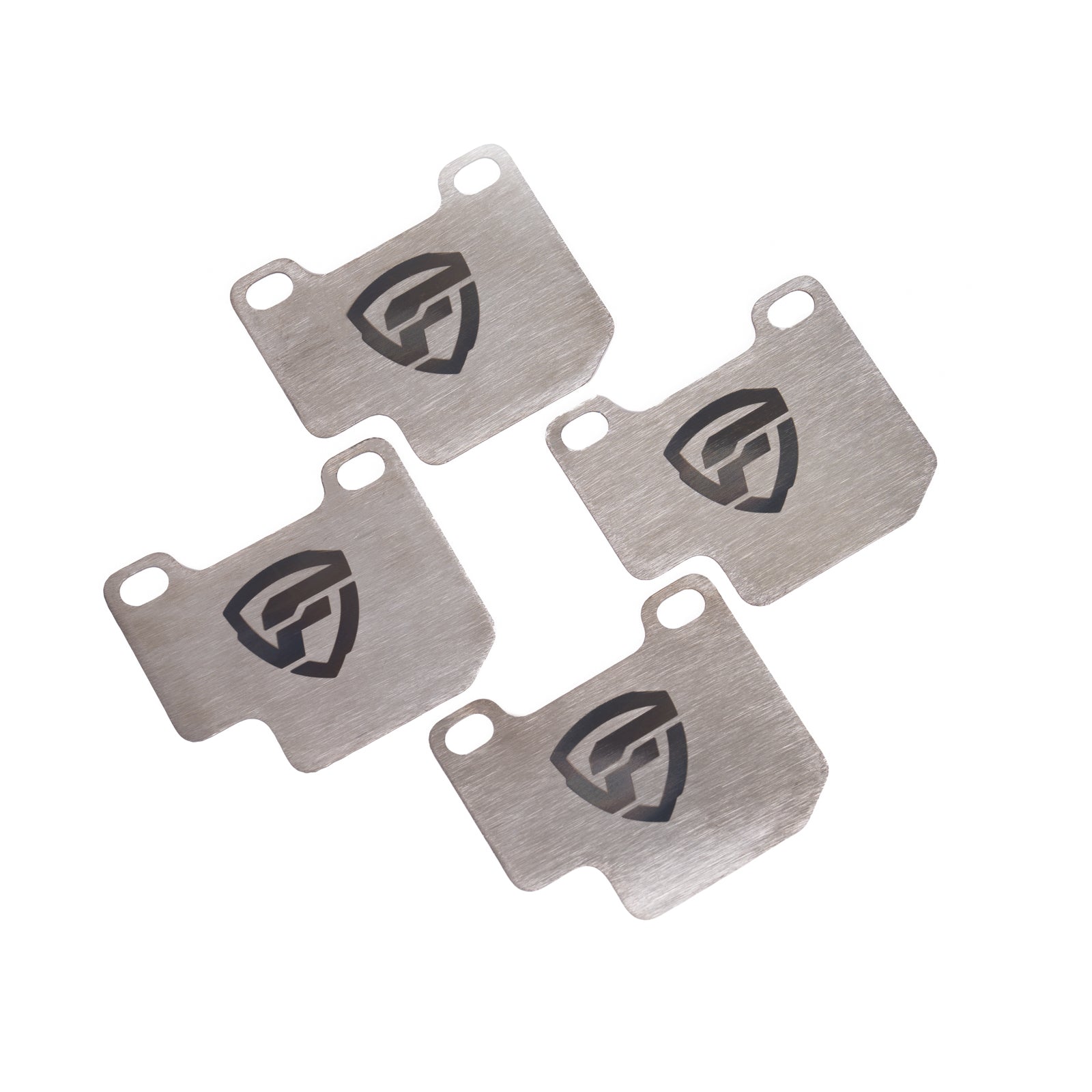 FactionFab Titanium Rear Brake Shim Set 2 Piston Brembo / 2004-2017 STI - Graveyard Performance