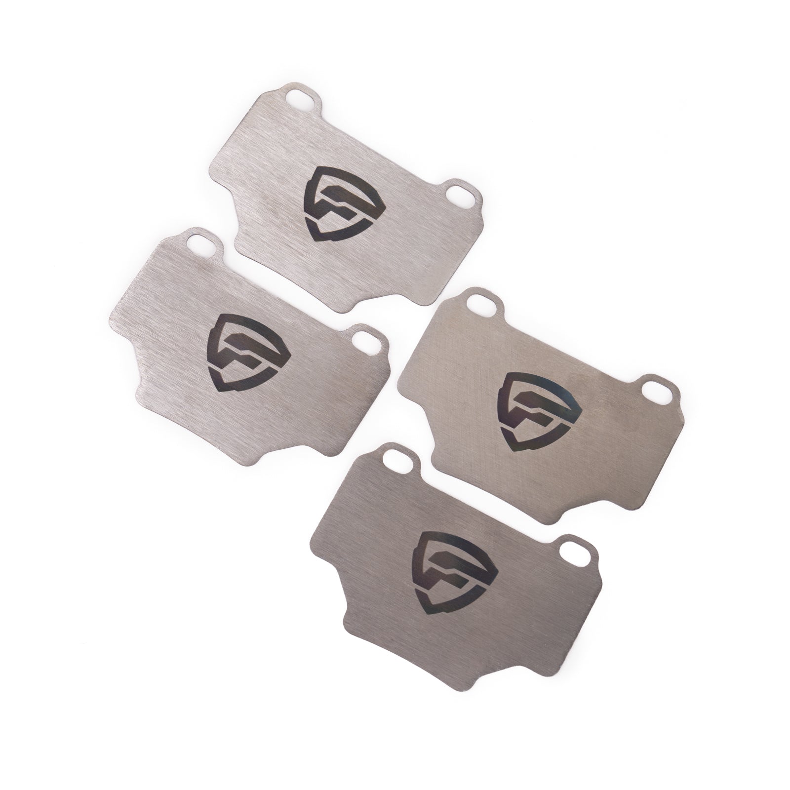 FactionFab Titanium Rear Brake Shim Set Subaru STI 2018-2021 Brembo - Graveyard Performance